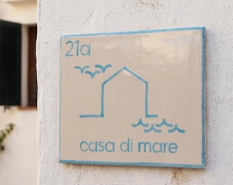 square blu tile
