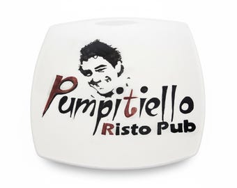 Italian Ceramic Trinket Dish | Personalized Handmade Change Tray | Custom Engraved Catchall Bowl | Unique Gift Idea