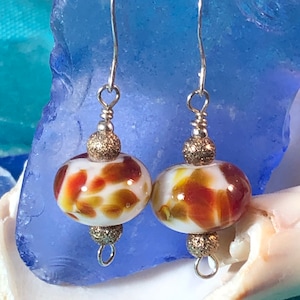 Lampwork earrings