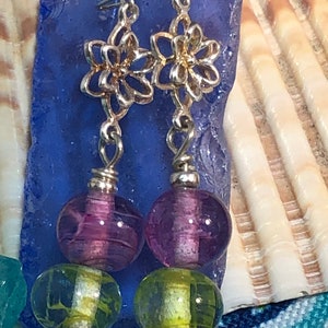 Lampwork earrings