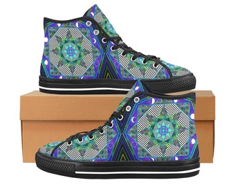 Moonphase High top sneakers unisex