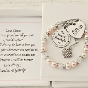 Granddaughter gift from Grandparents, Birthday gift for our Granddaughter, Graduation gift for Granddaughter, Special gift for Granddaughter