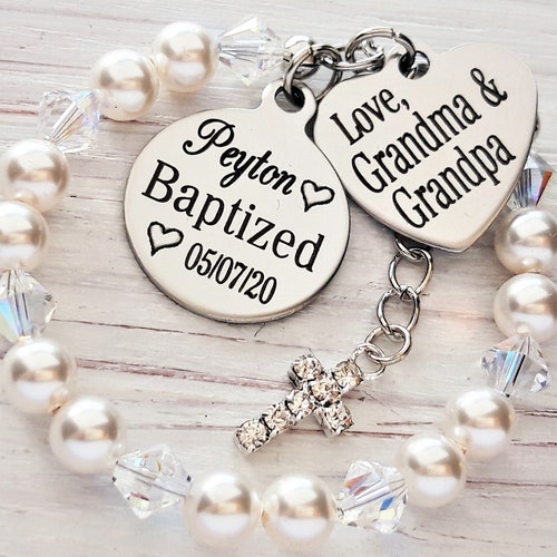 Baptism Gift From Grandparent Gift for Girls Baptism Baptism Etsy