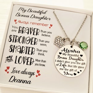 Like a daughter to me jewelry best sale