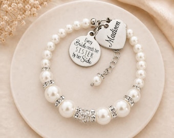 Sister gift for wedding favor, gift for Sister, gift from bride to her sister , Sister of the bride gift, Every bride needs her Sister