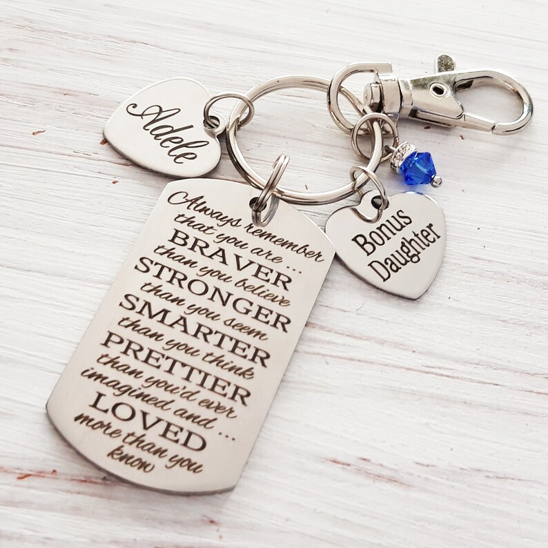 Bonus Daughter gift personalized gift for bonus daughter Etsy