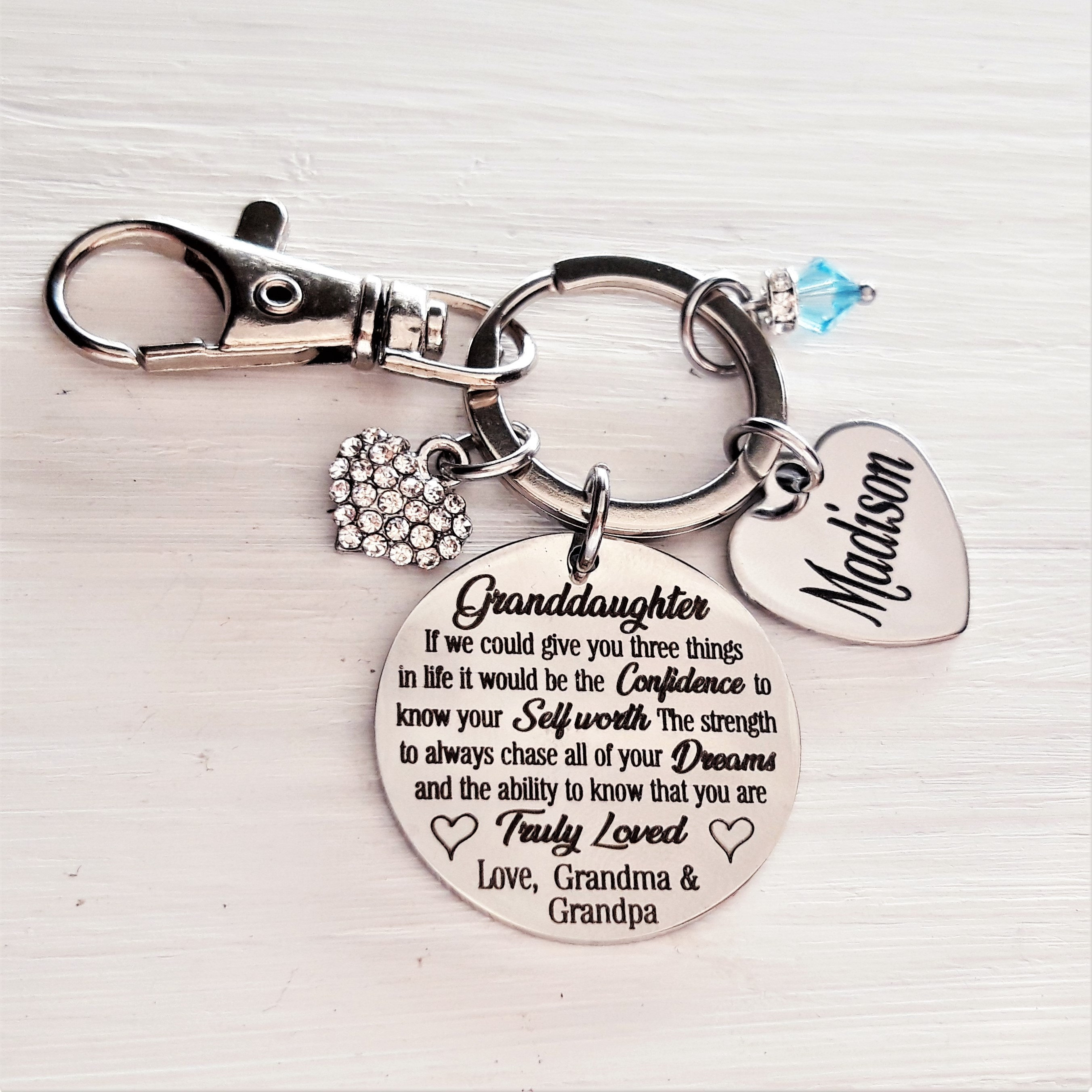 Personalized Granddaughter Gift From Grandparents Etsy UK