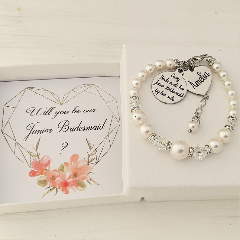 Proposal Gift for Junior Bridesmaid Personalized Junior Etsy