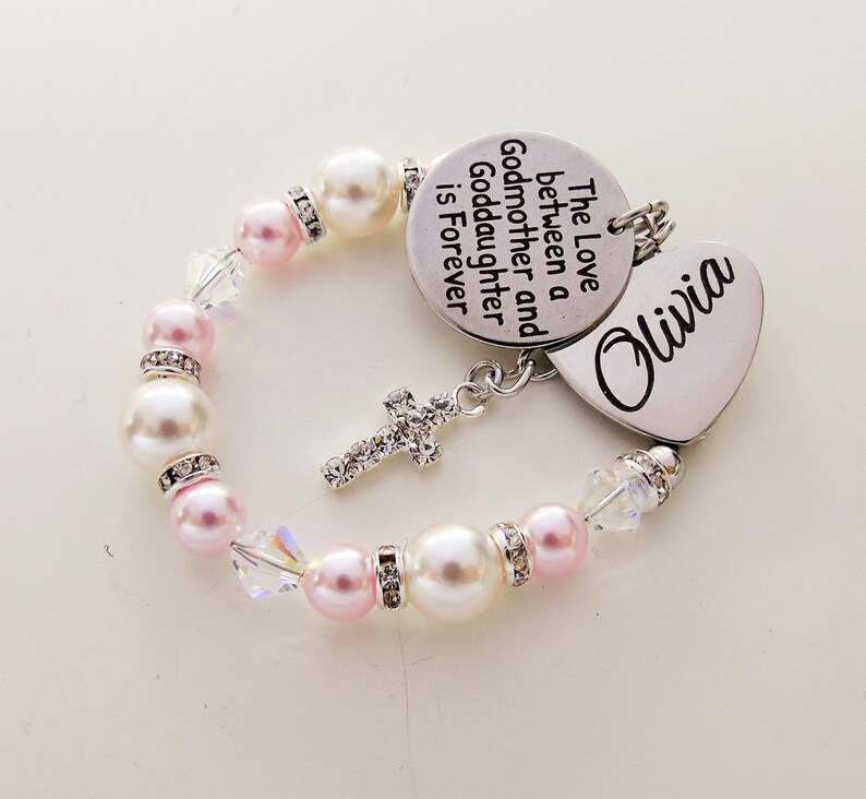 goddaughter christening bracelet