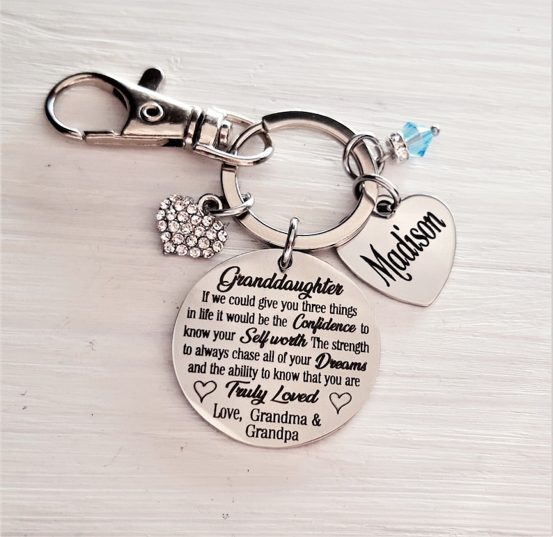 Personalized Granddaughter Gift From Grandparents Etsy UK