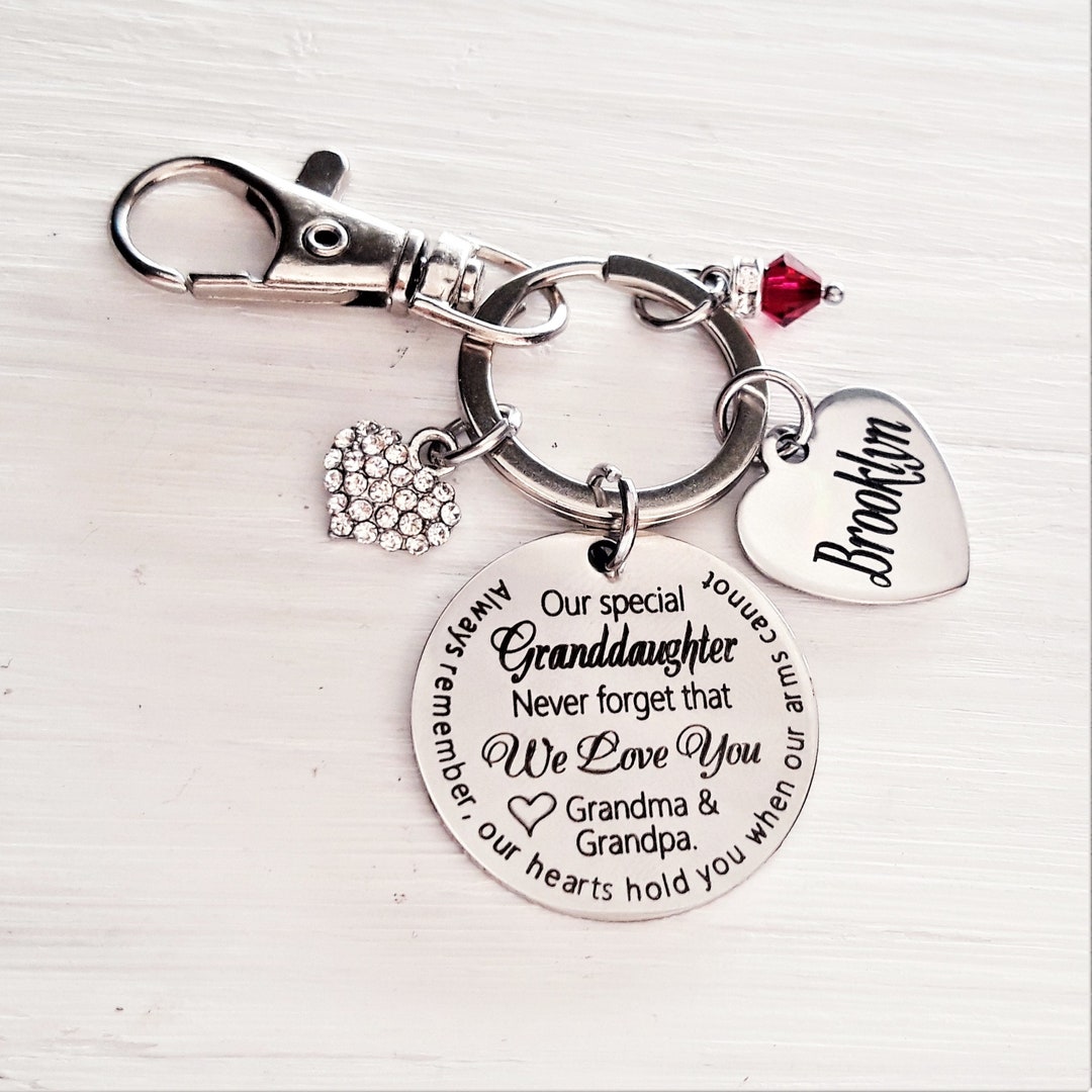 Personalized Granddaughter Gift From Grandparents, Granddaughter