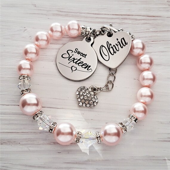 Sweet Sixteen Bracelet Sweet 16 Gift Sweet 16 Gift for Daughter
