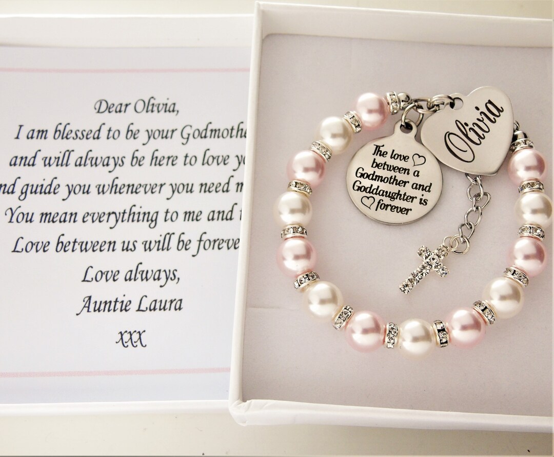 Goddaughter Baptism Gift From Godmother, Gift for Goddaughters Baptism, Goddaughter Baptism Gift