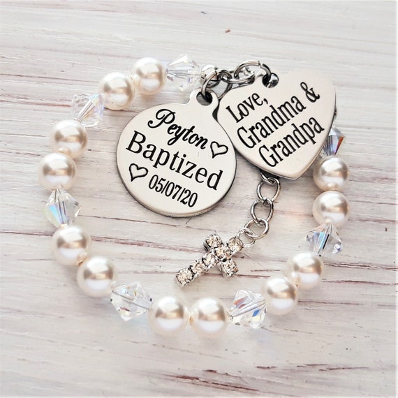 Baptism gift from grandparent Gift for girls baptism baptism Etsy