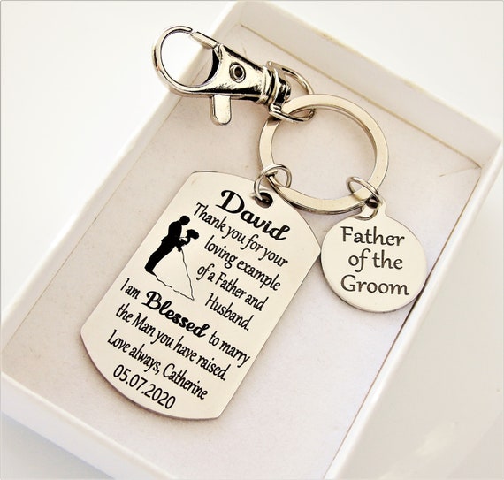 Father of the Groom Wedding Gift Personalized Father of the