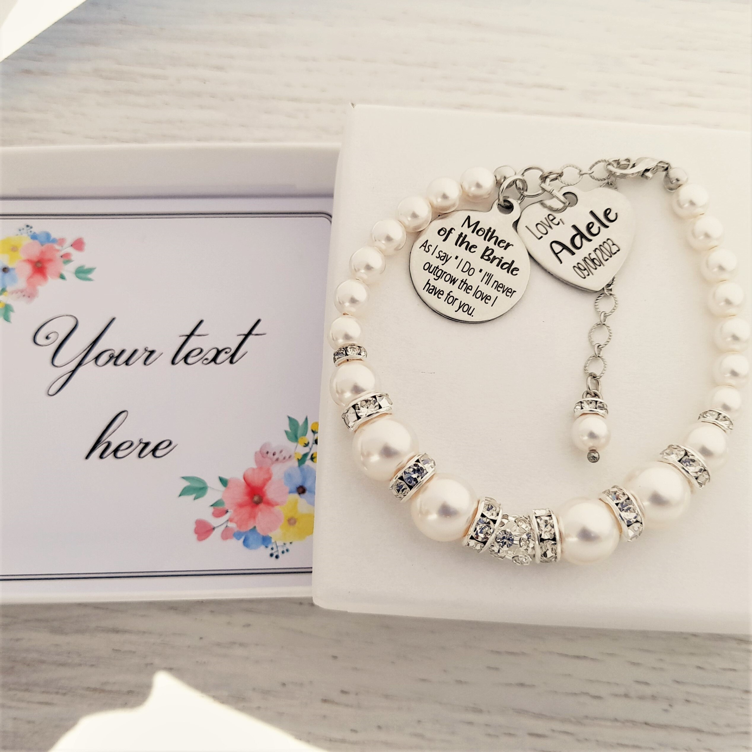 Mother of the Bride Wedding Gift From Her Daughter Personalized
