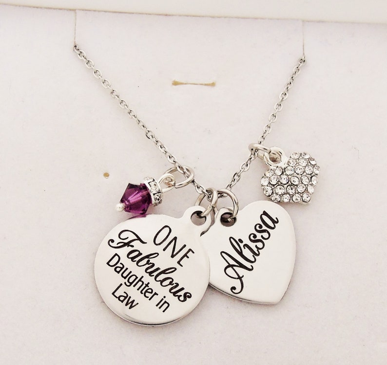 daughter in law gift necklace