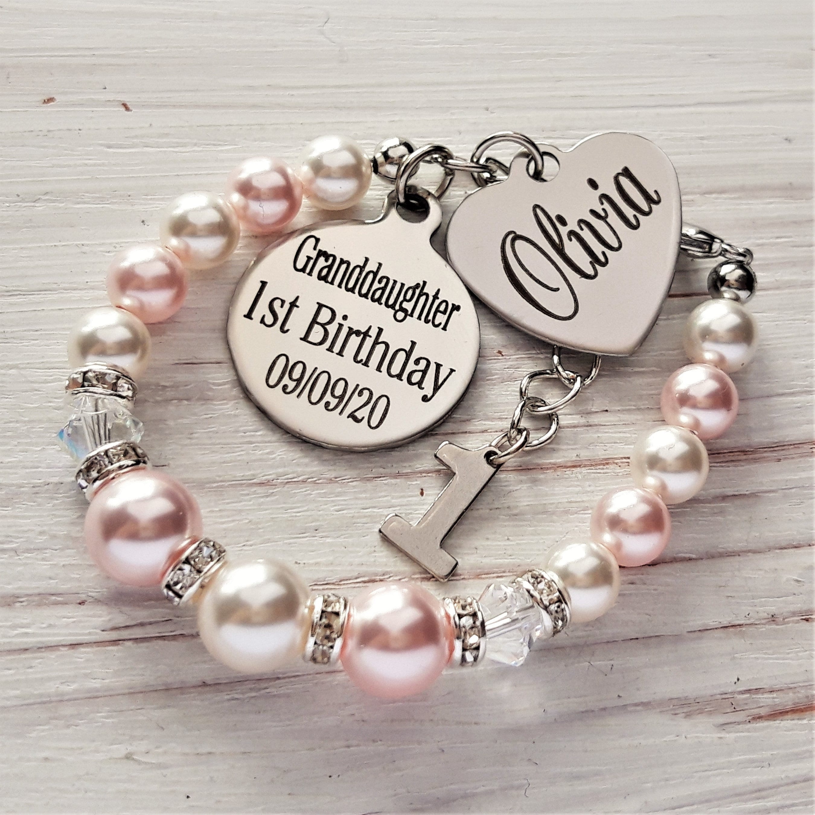 Granddaughter 1st Birthday gift from grandparents Etsy