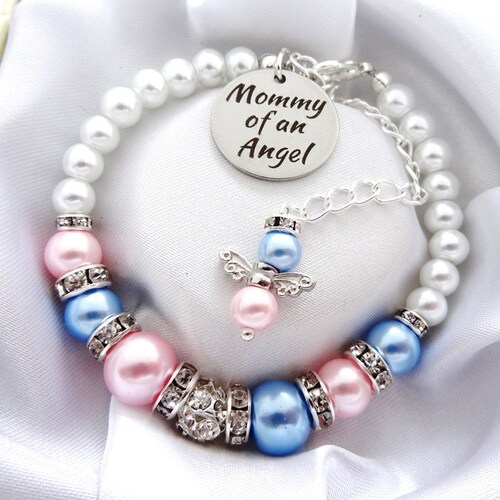 Angel Baby in Heaven Bracelet 1L Baby Loss Miscarriage Etsy