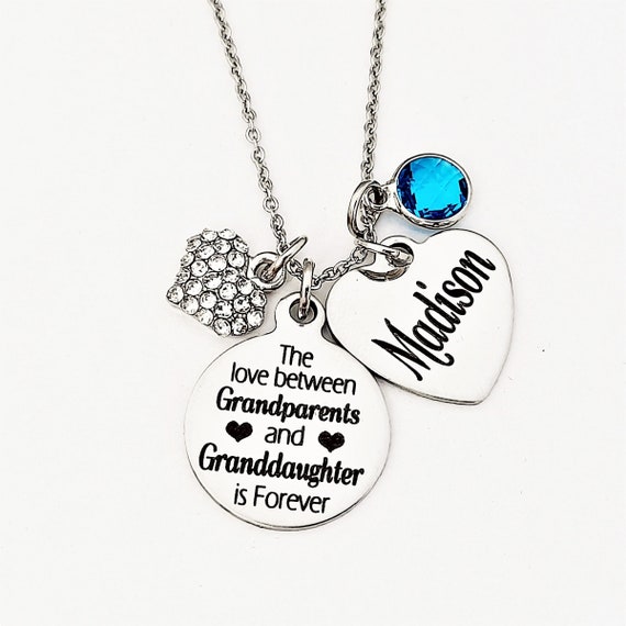 Granddaughter necklace from grandparents online