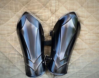 Steel Bracers: Fantasy Warrior LARP Costume Arm Armor