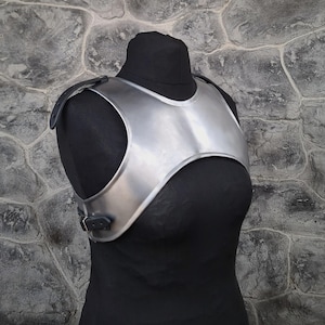 Handcrafted Steel Cuirass: Valkyrie Viking Body Armor
