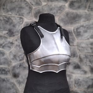 Handmade Steel Corset Chest Plate: Sylvanas Cosplay LARP Armor