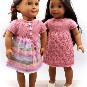 Knitting Pattern for 18-inch dolls like American Girl, Our Generation, Maplelea Girl and other similar dolls image 7