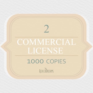Limited Commercial License NO Credit required / 2 products
