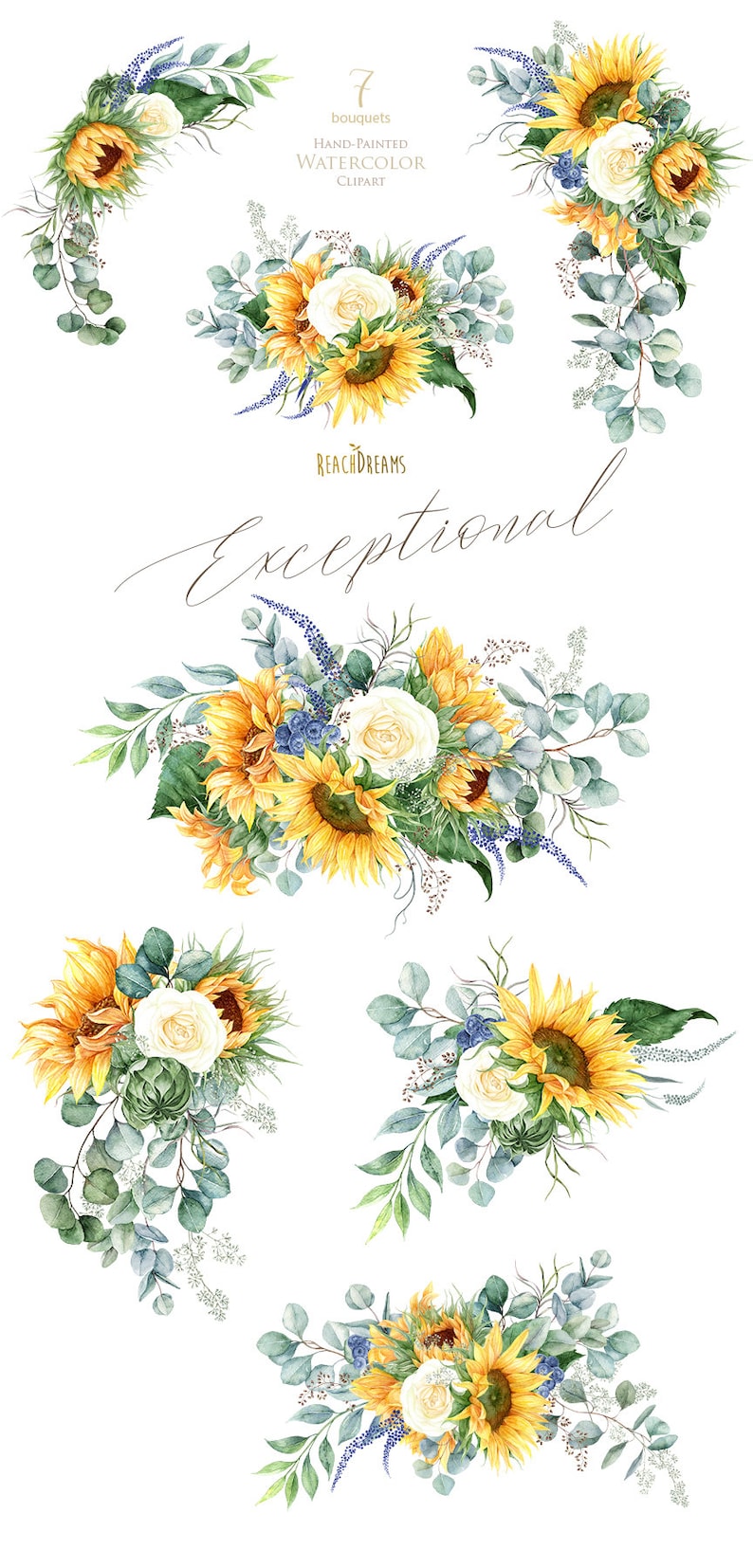 Free Free 194 Clipart Sunflower SVG PNG EPS DXF File