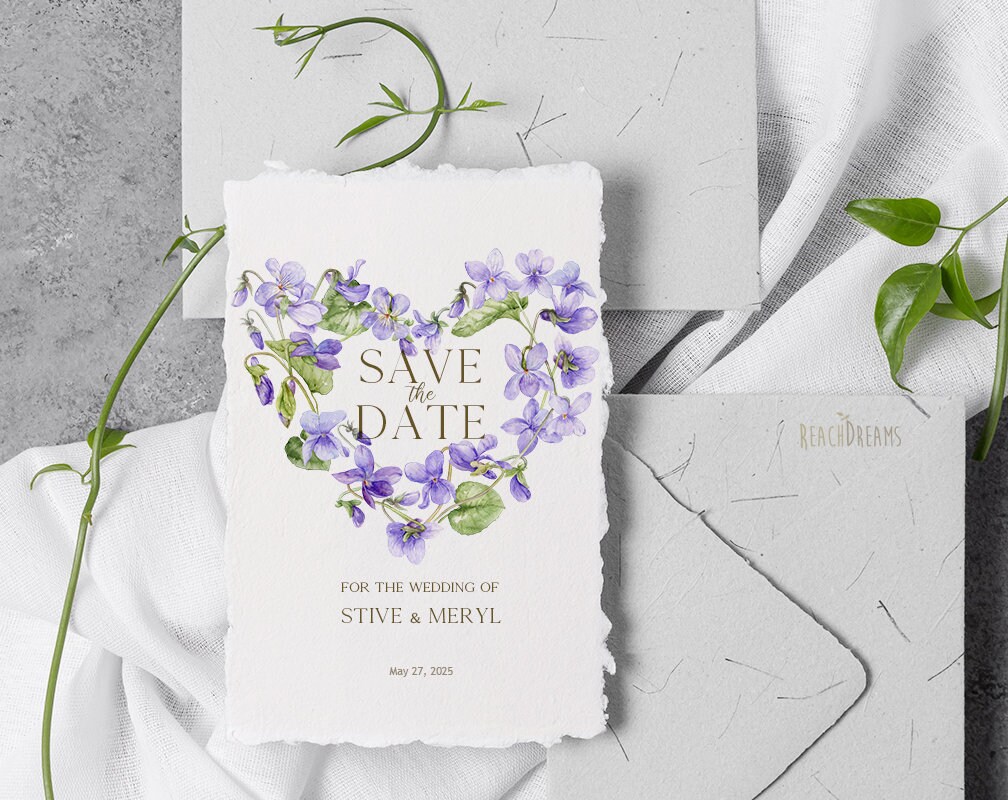 Violet Floral Clipart, Viola Spring Flowers, Heart Wreath, Spring ...