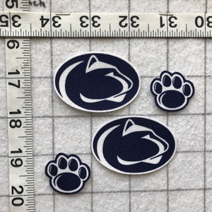 Penn State We Are Eye Black Face Stickers
