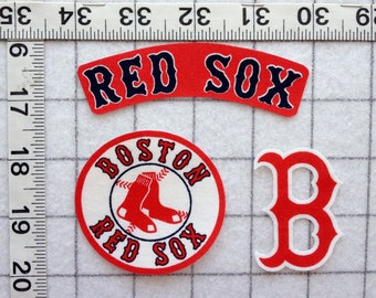 The Boston Red Sox American baseball team Embroidered Iron Sew on Patch j1375