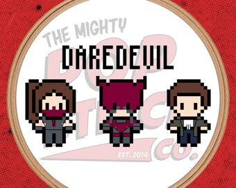 Daredevil - Season 2 - Cross Stitch (PATTERN ONLY)