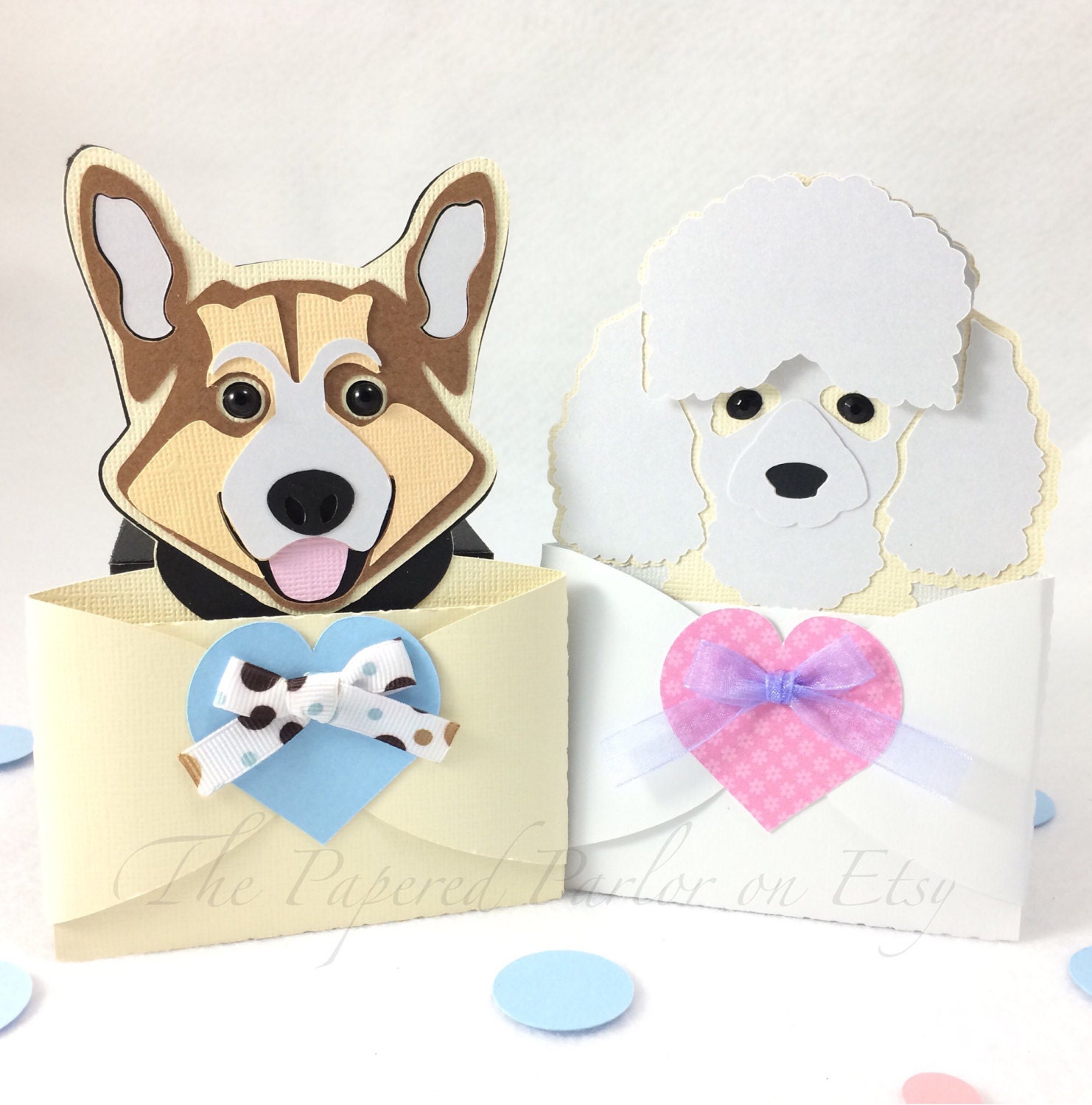 Dog Gift Card Holder/Dog Party/Poodle Etsy
