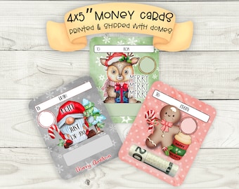 Cute Christmas Money Gift Card Holders