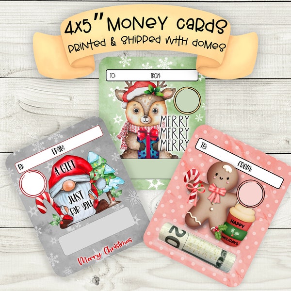 Unique Christmas Money Holders Etsy