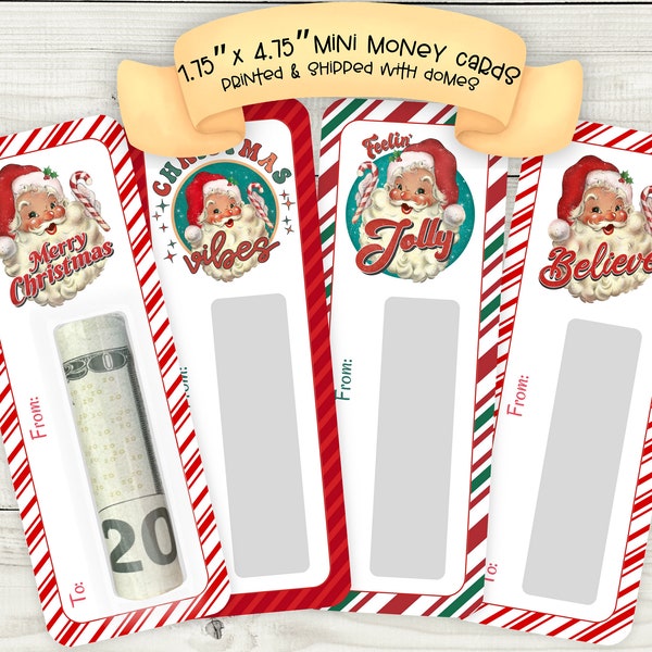 Mini Money Cards | Christmas Vibes | Feelin’ Jolly