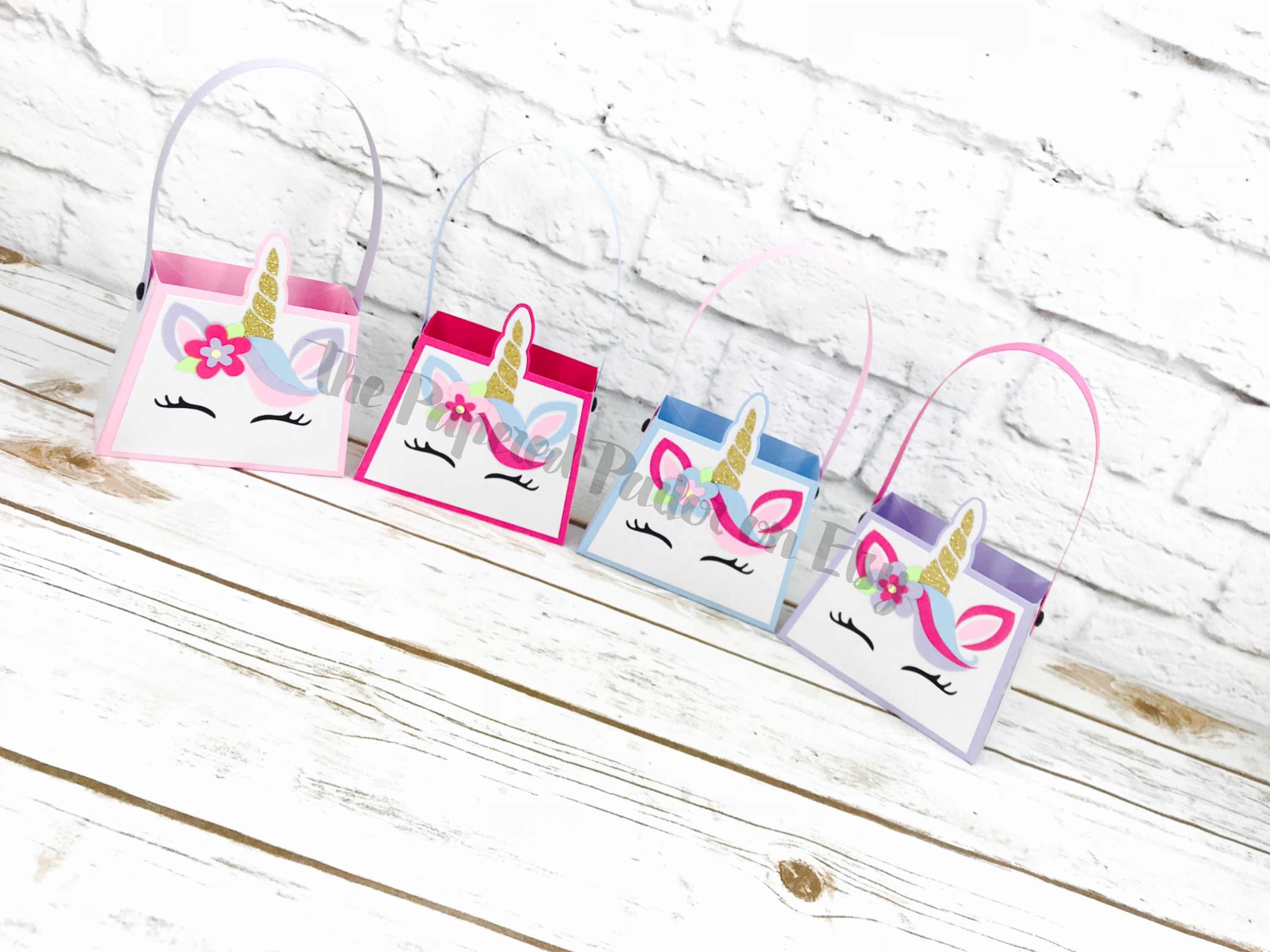 Unicorn Birthday Party Box/unicorn Party Box/unicorn Goody - Etsy