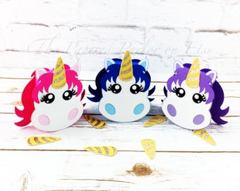 Unicorn Birthday Party Box/Unicorn Party Box/Unicorn Goody Box/Unicorn Thank You Box/Unicorn Goodie Bag/Unicorn Party Bag/Unicorn Birthday