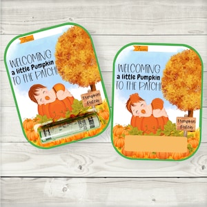 Little Pumpkin Money Card Holder (Dark Ginger)