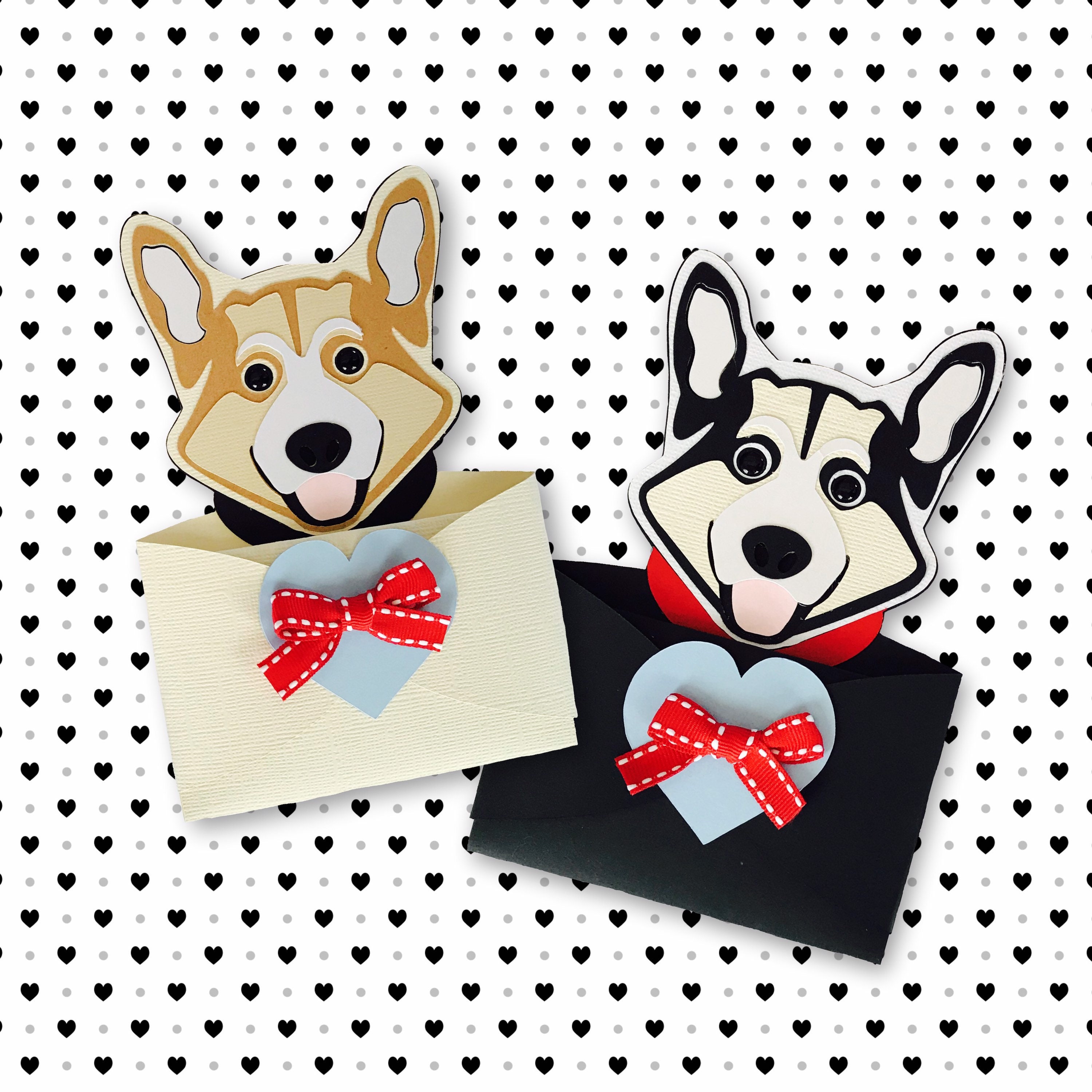 Corgi Gift Card Holder: Dog Lover Keepsake