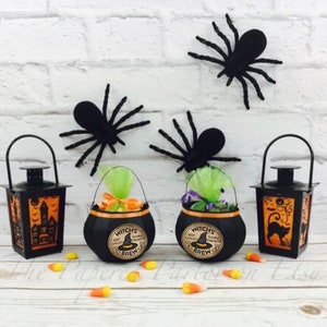 Cauldron Halloween Party Bags|Cauldron Halloween Treat Bags|Witch Halloween Bags|Witch Party Bags|Witch Treat Bags| Cauldron Party Box