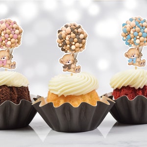 60 Pieces Cowgirl Hat And Boot Cupcake Toppers - Western Theme Party Favors Supplies Cowgirl