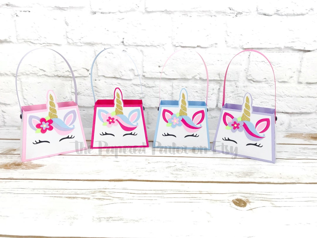 Unicorn Birthday Party Box/unicorn Party Box/unicorn Goody - Etsy