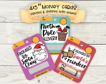 Cute Funny Christmas Money Card Holders