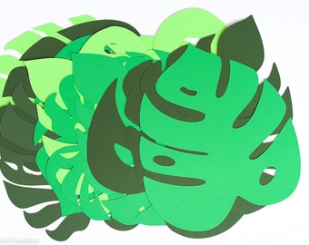 Download Free Tropical Monstera Etsy SVG Cut Files