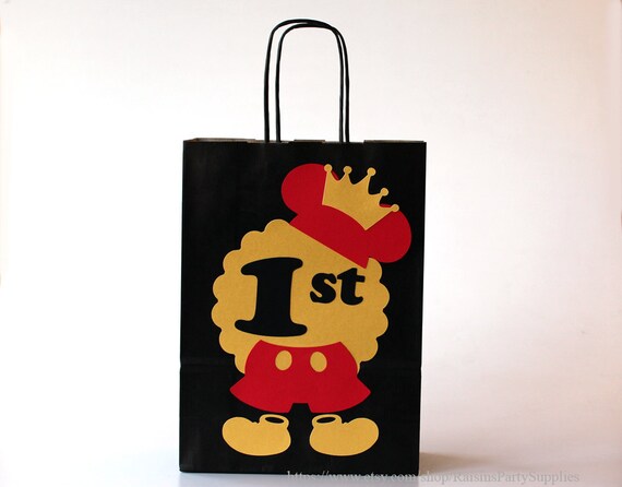 Prince Mickey Mouse First Birthday Decorations Inspired