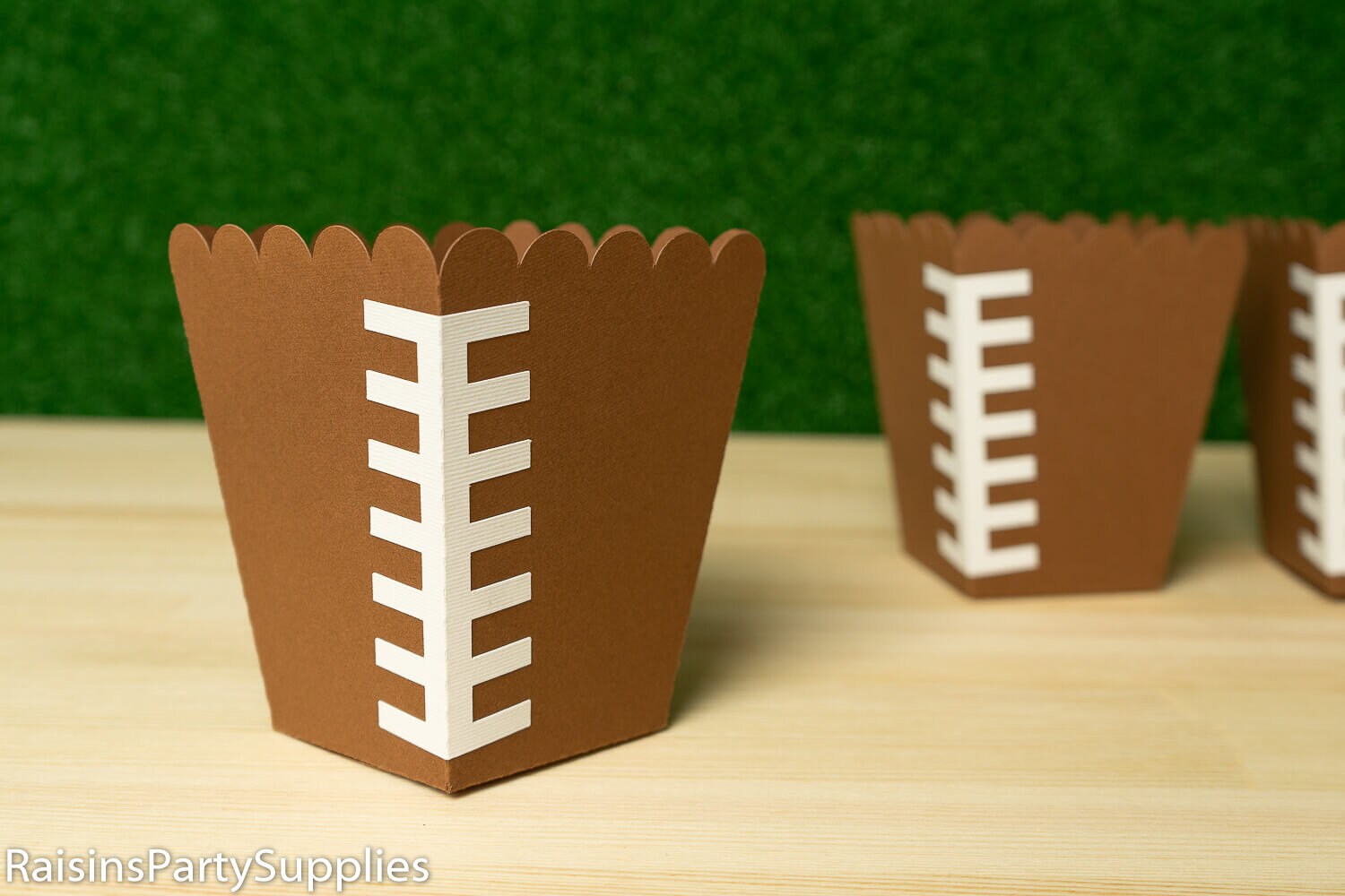 Football snack container Football birthday party decorations Etsy