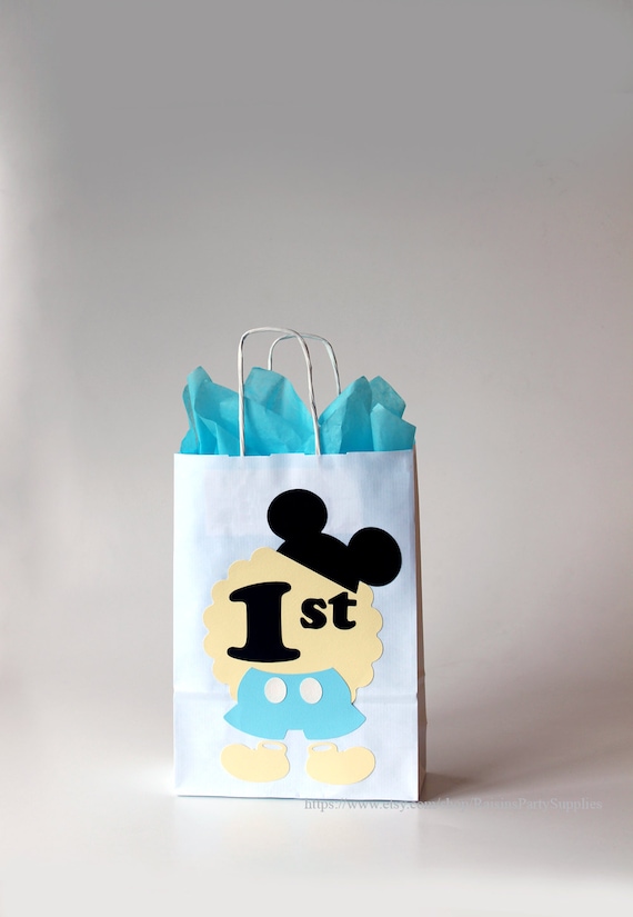 Mickey Mouse 1st Birthday Goody Bags For Favors Disney Inspired